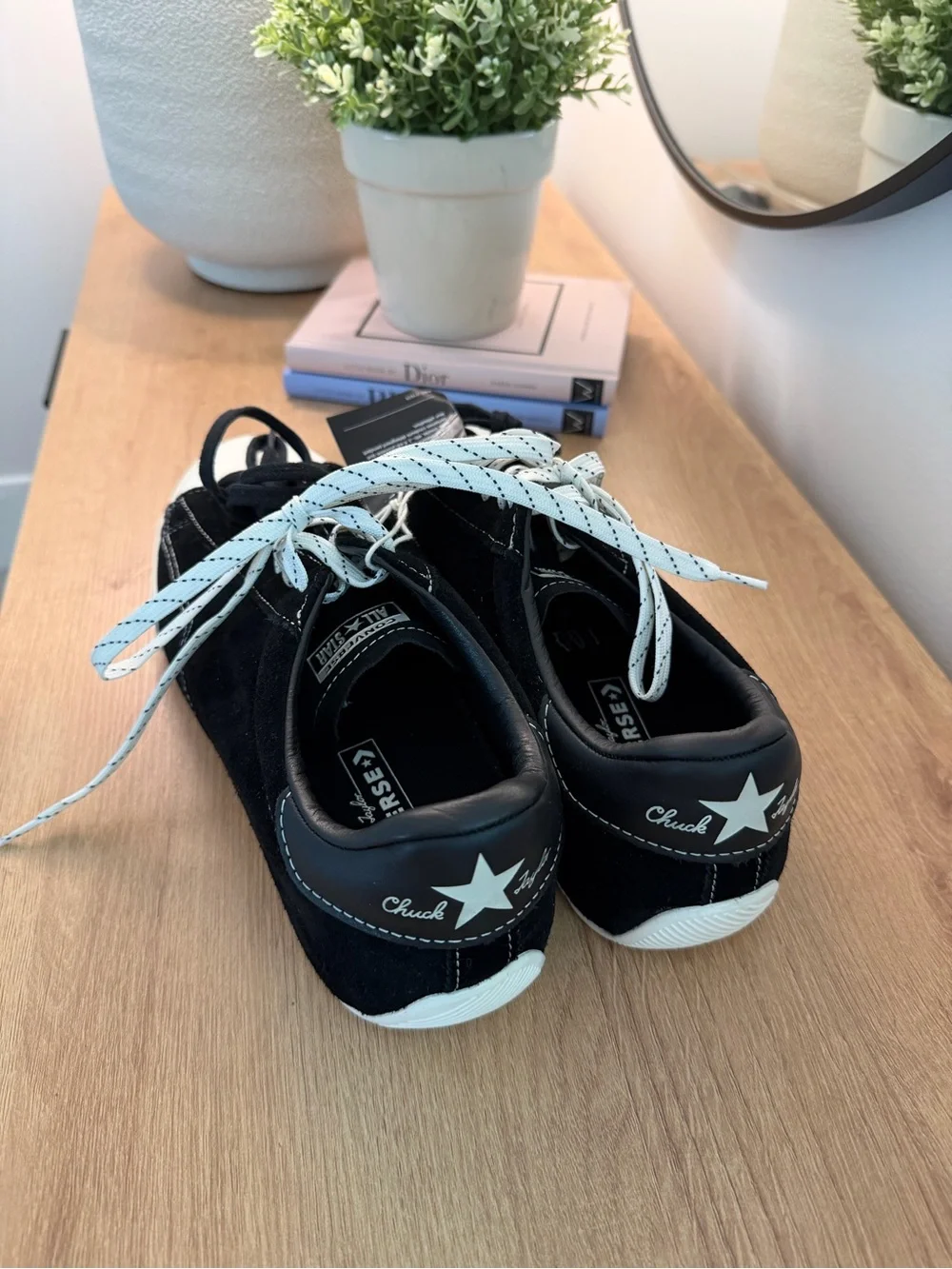 Converse Chuck Lo Pro Black Suede Low-Top Sneakers
